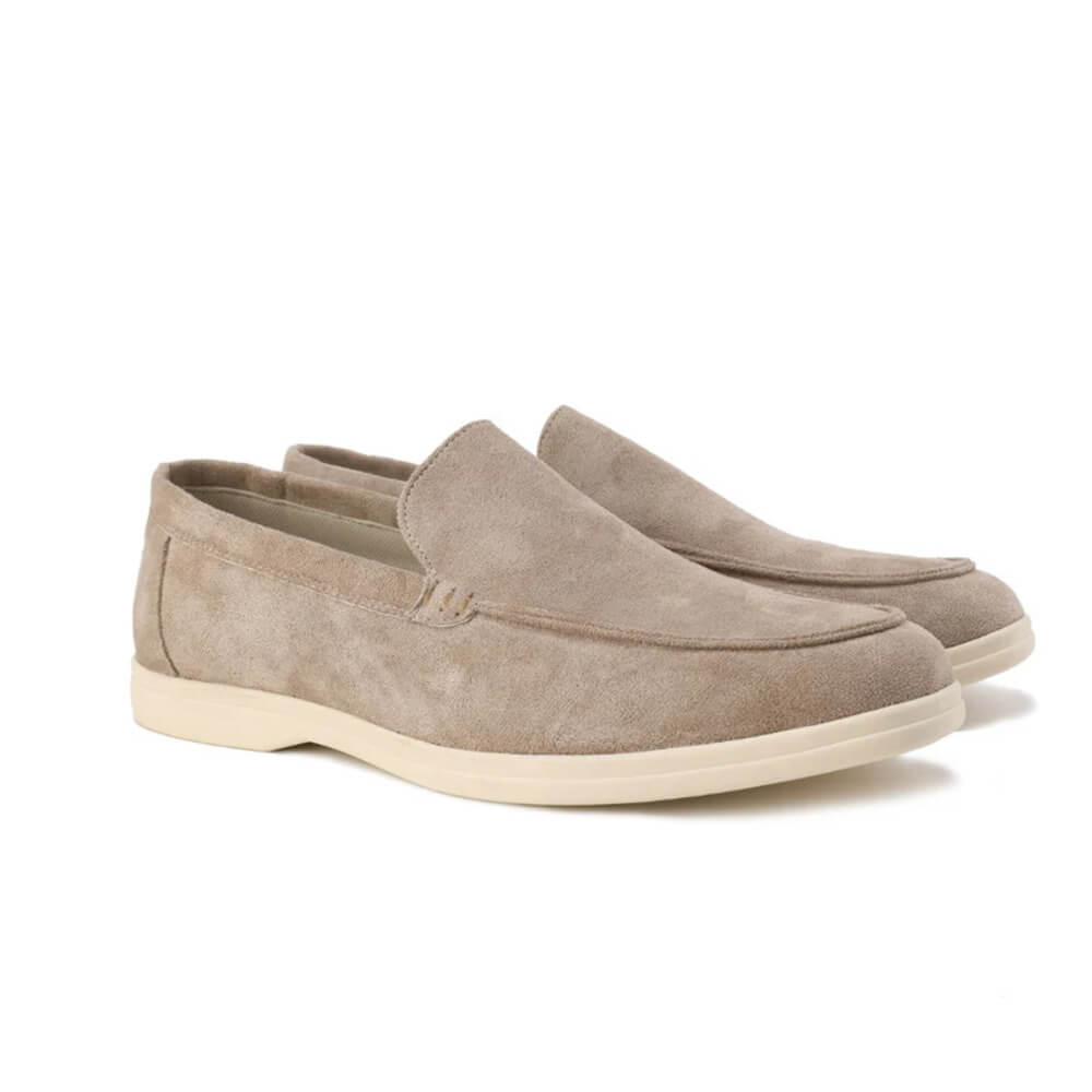 Classic Suede Loafers with Timeless Elegance
