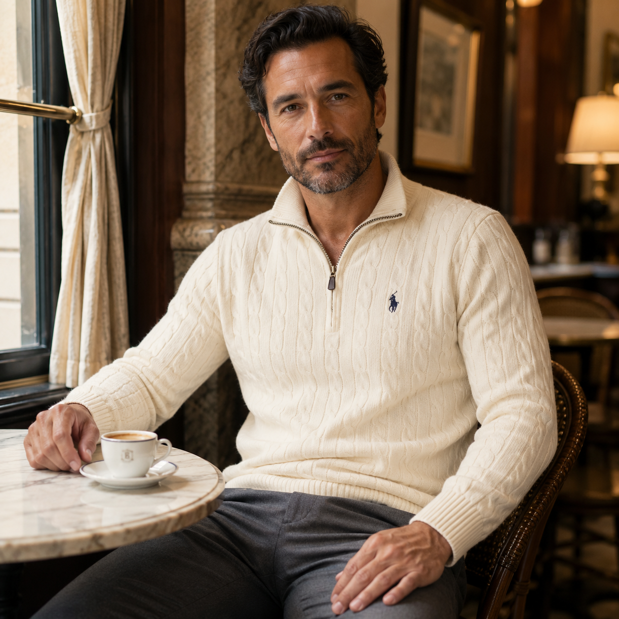 R&L™ Cashmere-Wool Blend Pullover