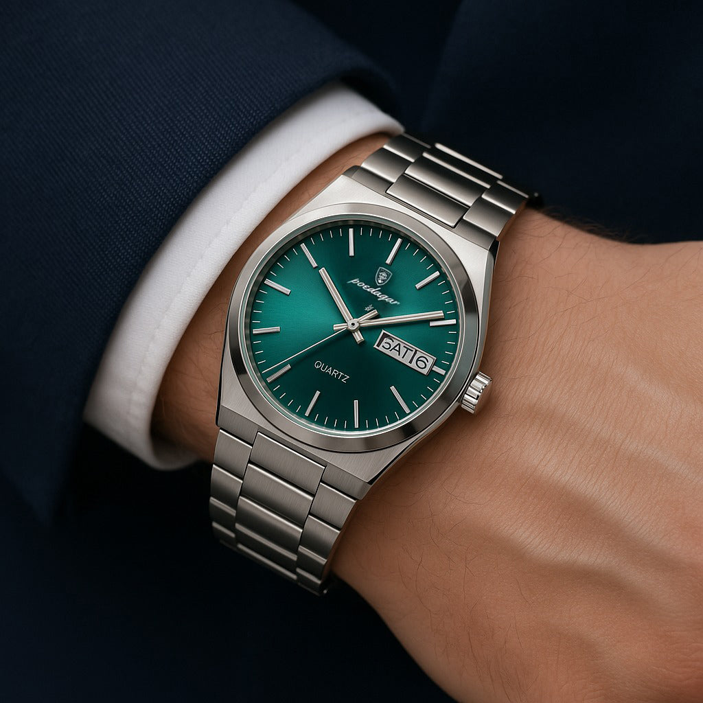 Ocean-Inspired Quartz Timepiece