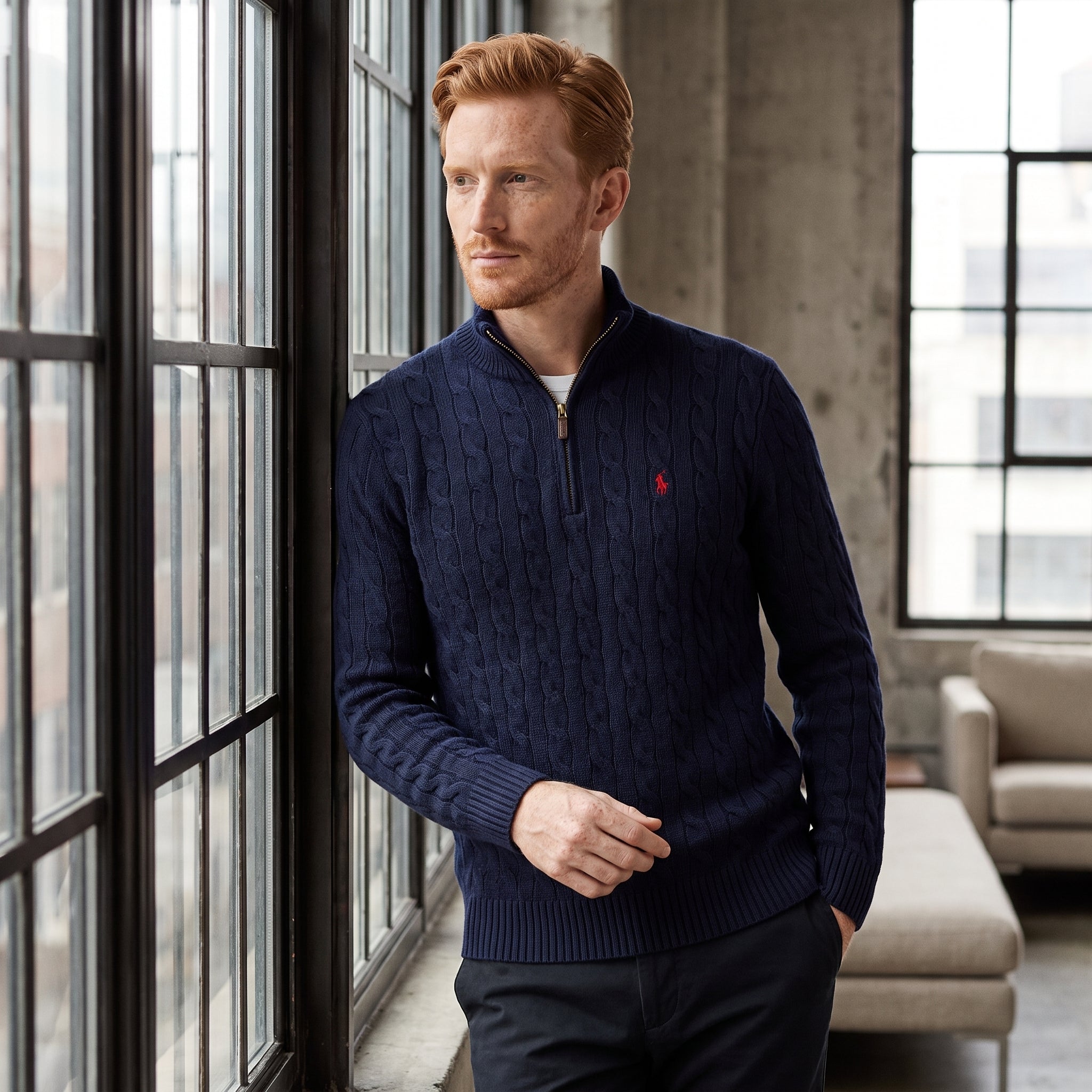 R&L™ Cashmere-Wool Blend Pullover