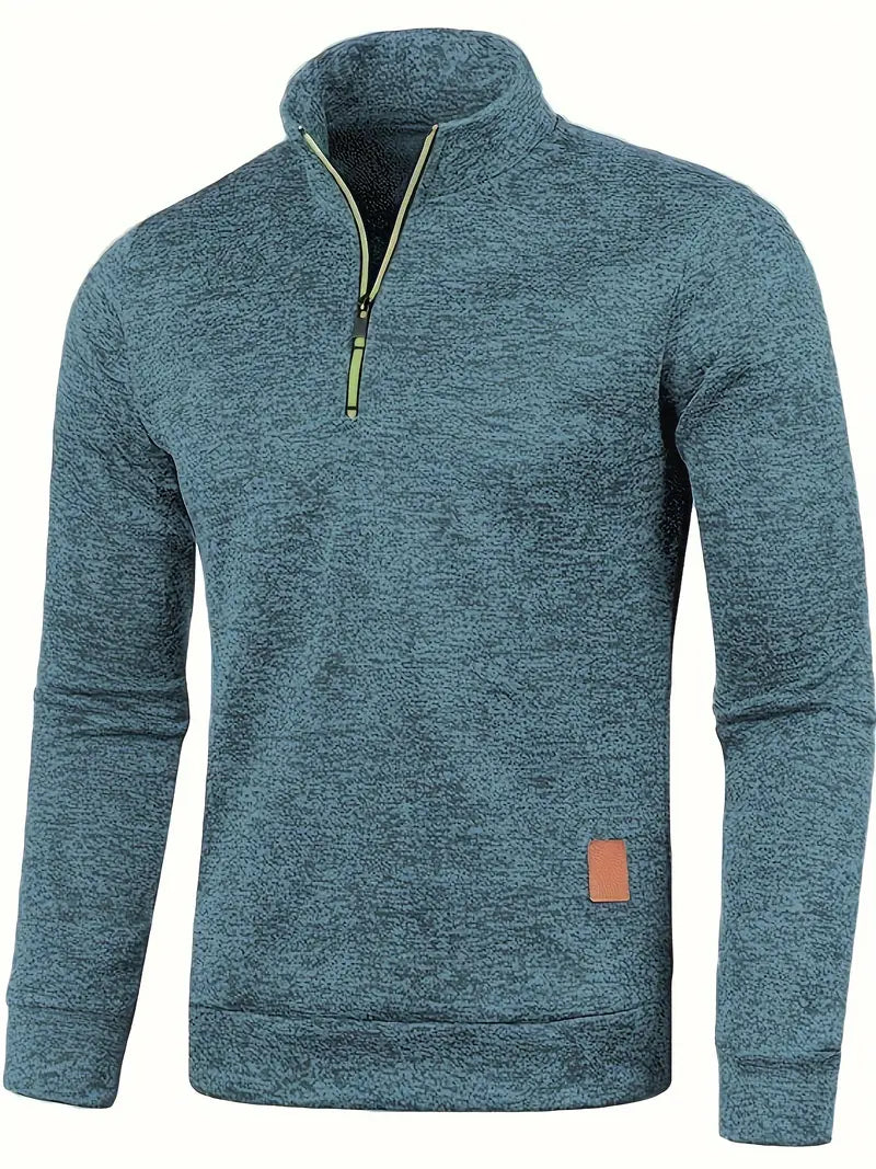 Dann | Zip-Up Pullover Sweatshirt