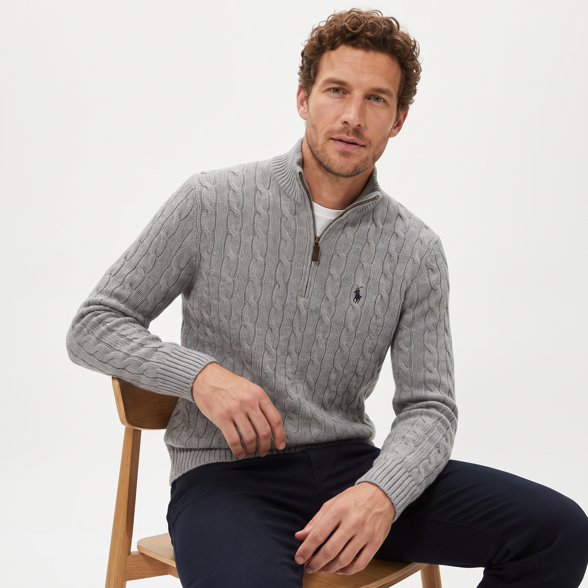 R&L™ Cashmere-Wool Blend Pullover