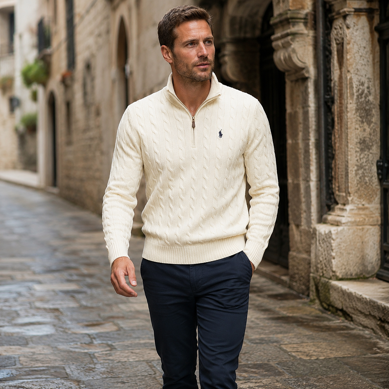 R&L™ Cashmere-Wool Blend Pullover